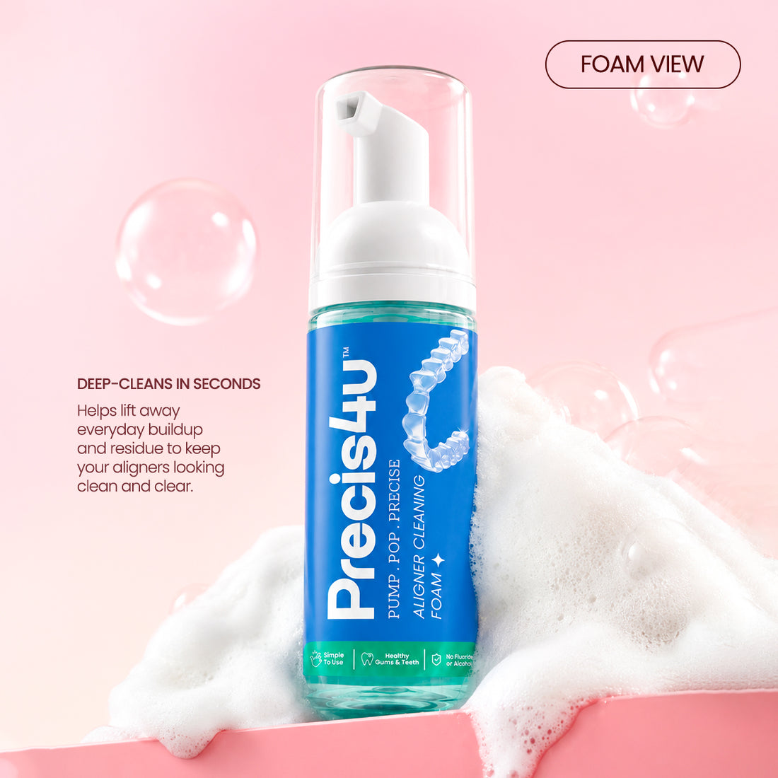 Aligner Cleaning Foam