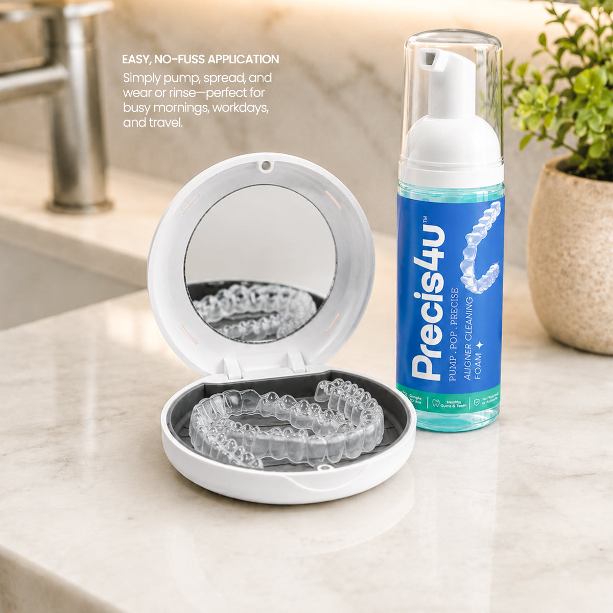 Aligner Cleaning Foam