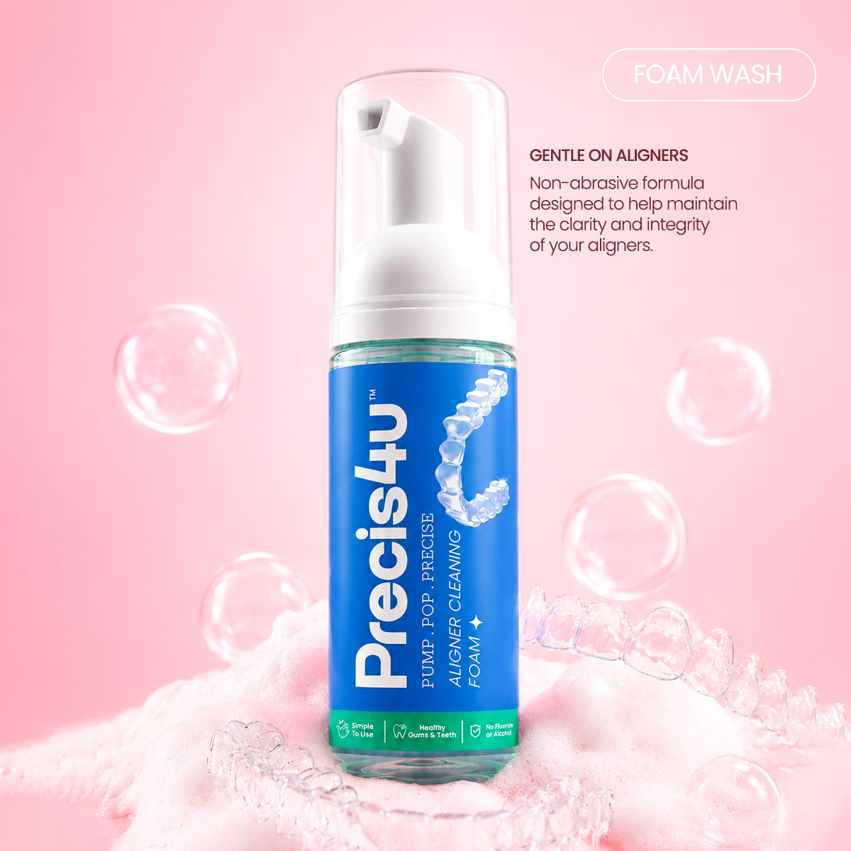 Aligner Cleaning Foam